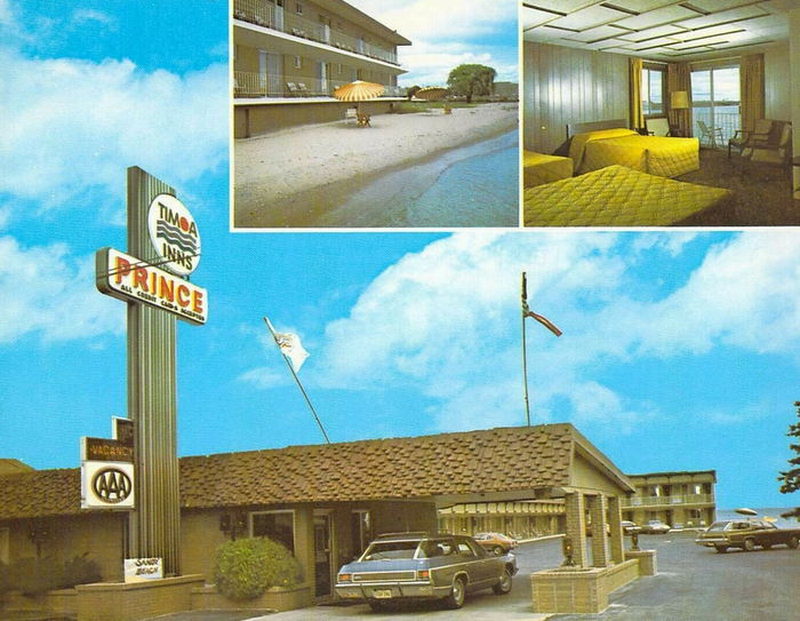 Super 8 by Wyndham Mackinaw  (Prince Timoa, Prince Motel) - Old Postcard